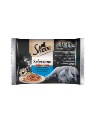 SHEBA SELEZIONE PESCE 4x85 GRAMMI