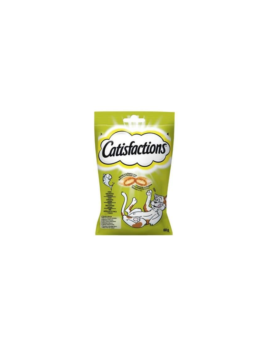 CATISFACTIONS TUNA 60 GRAMS