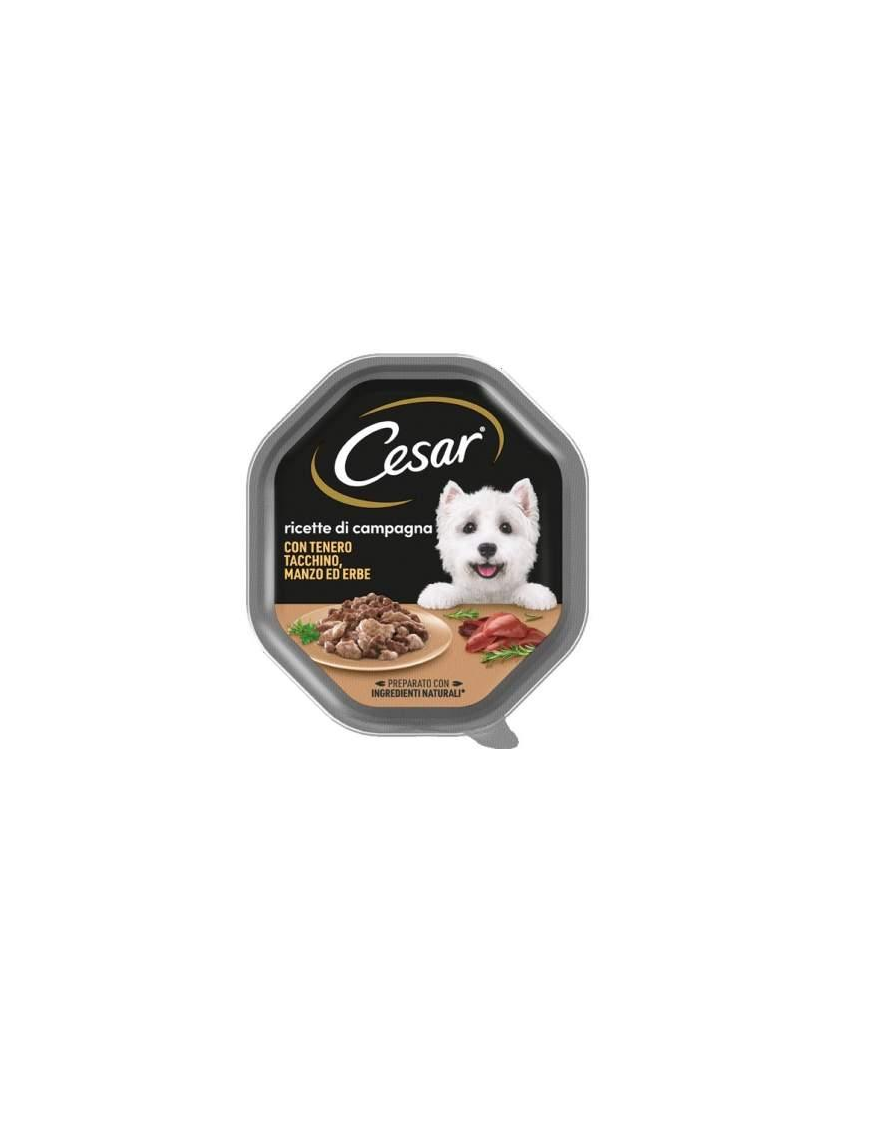 CESAR COUNTRY RECIPES TURKEY+BEEF 150 GRAMS
