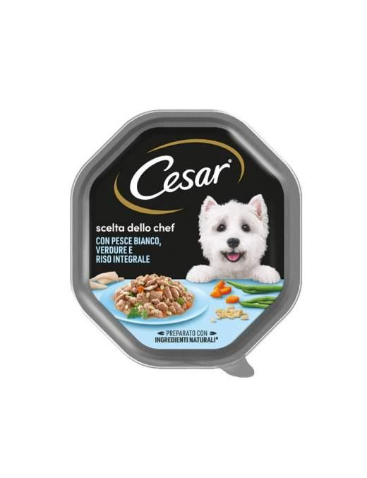 CESAR CHEF'S CHOICE FISHeVEGETABLES 150 GRAMS