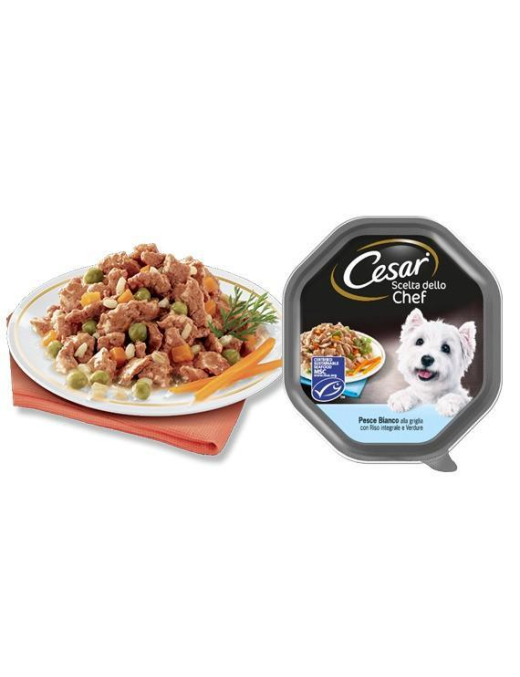 CESAR CHEF'S CHOICE FISHeVEGETABLES 150 GRAMS