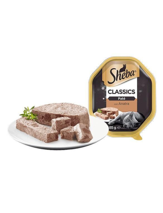 SHEBA PATE' RICETTE CLASSICHE ANATRA 85 GRAMMI