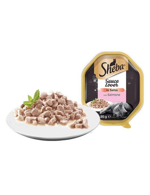 SHEBA SAUCE SALMONE 85 GRAMMI