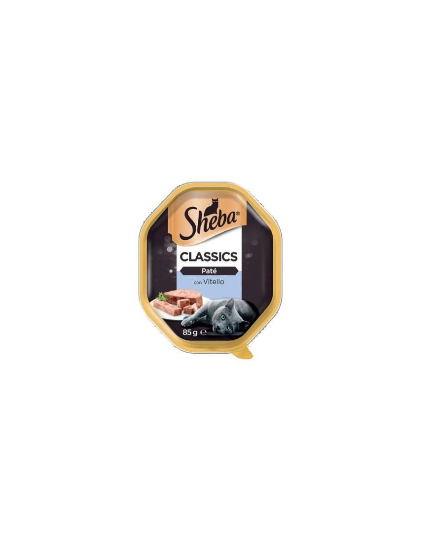 SHEBA PATE' RICETTE CLASSICHE VITELLO 85 GRAMMI