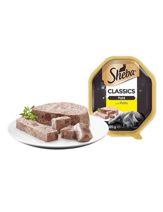 SHEBA PATE' RICETTE CLASSICHE POLLO 85 GRAMMI