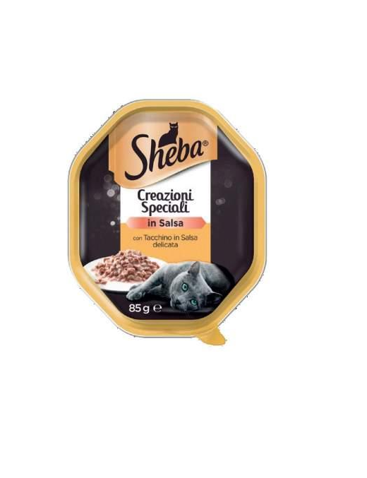 SHEBA SPECIAL TURKEY WITH SAUCE 85 GRAMS