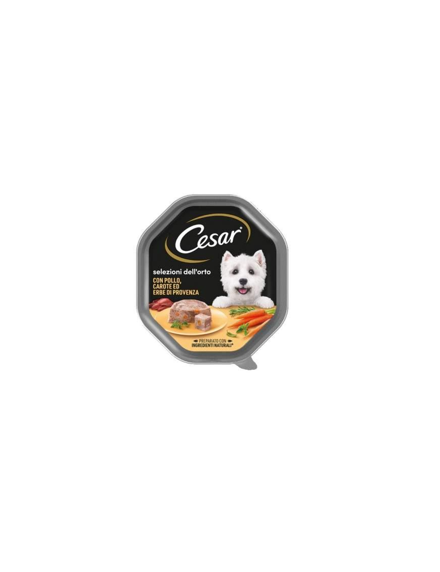 CESAR SELEZIONE ORTO POLLO+CAROTE 150 GRAMMI