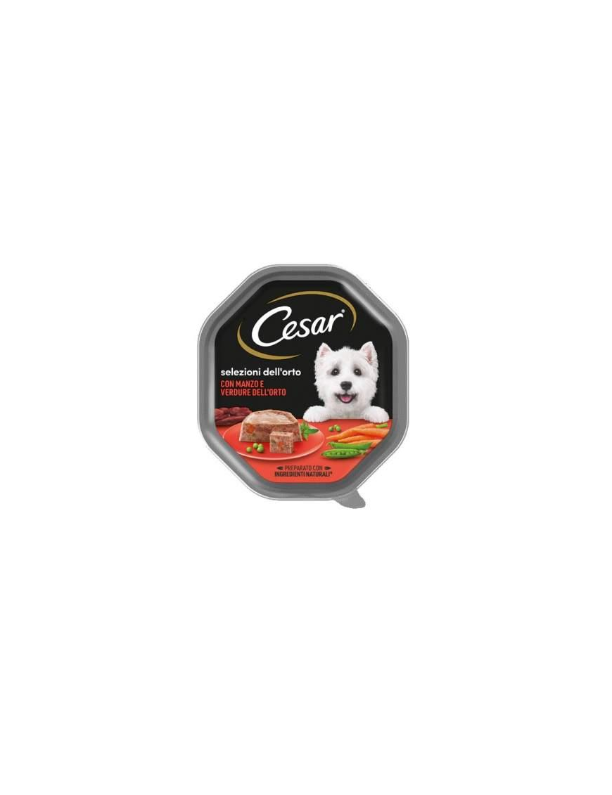 CESAR SELEZIONE ORTO BEEF+VEGETABLES 150 GRAMS