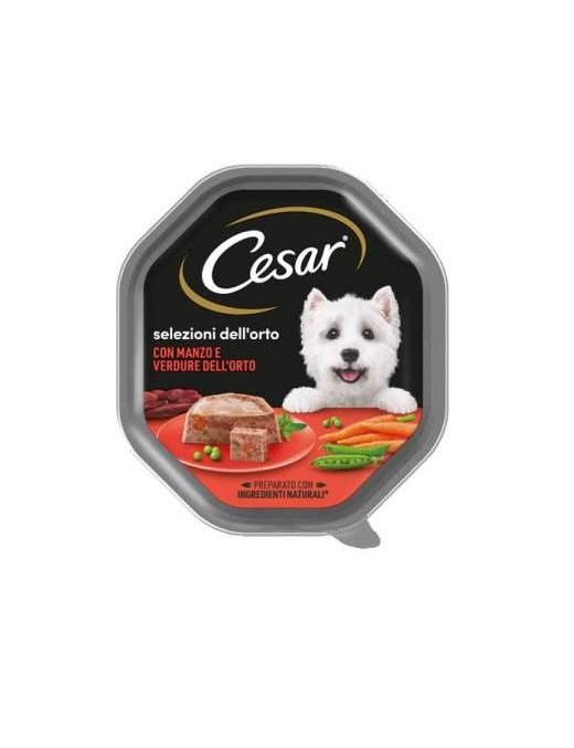 CESAR SELEZIONE ORTO MANZO+VERDURE 150 GRAMMI