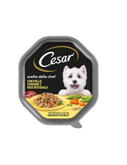 CESAR CHEF'S CHOICE CHICKENeVEGETABLES 150gr