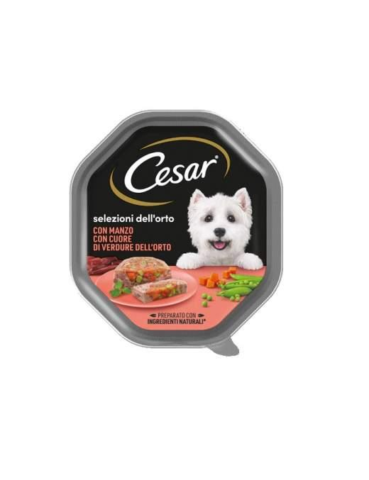 CESAR SELEZIONE ORTO MANZO+VERDURE 150 GRAMMI