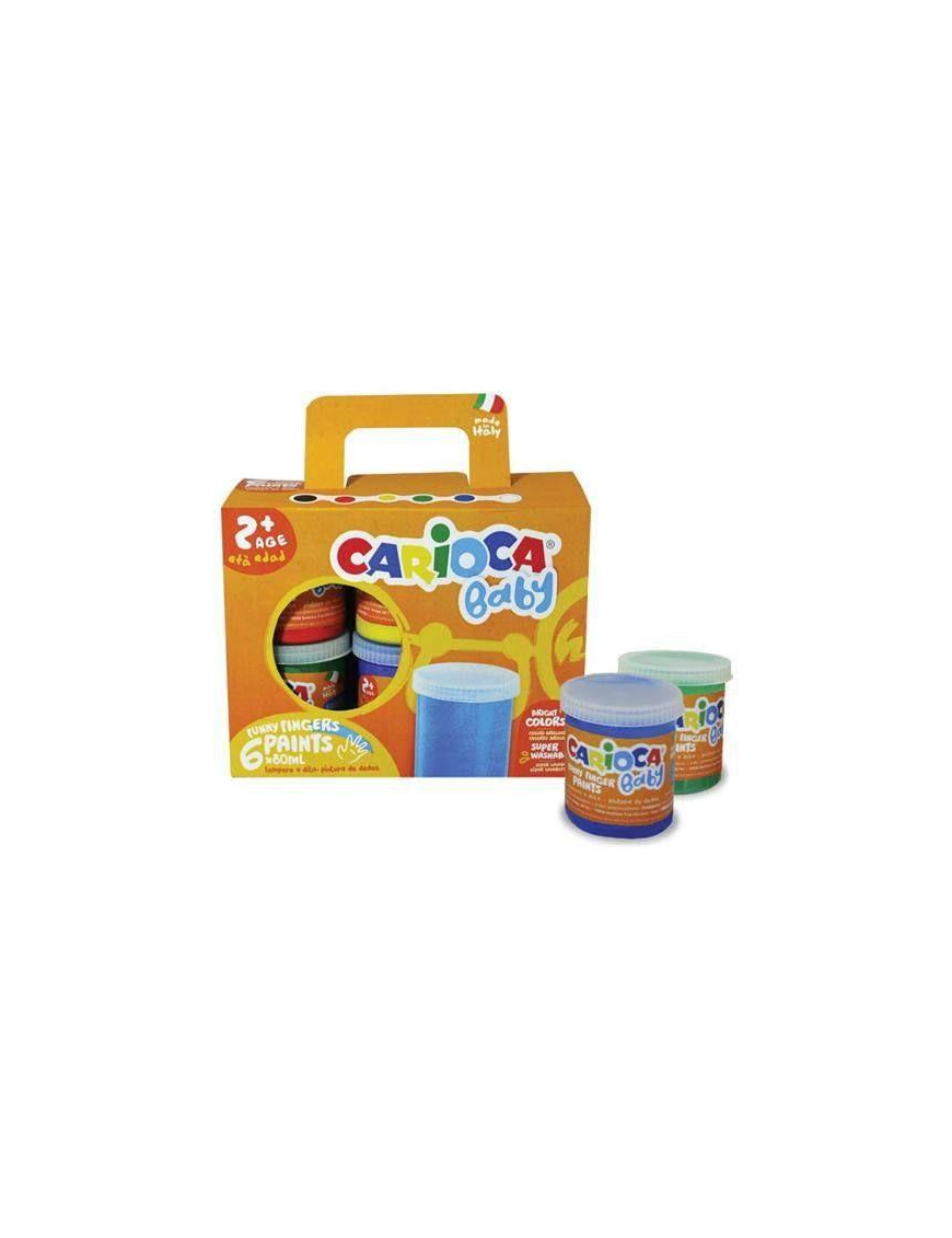 CARIOCA TEMPERA A DITA 6pezzi