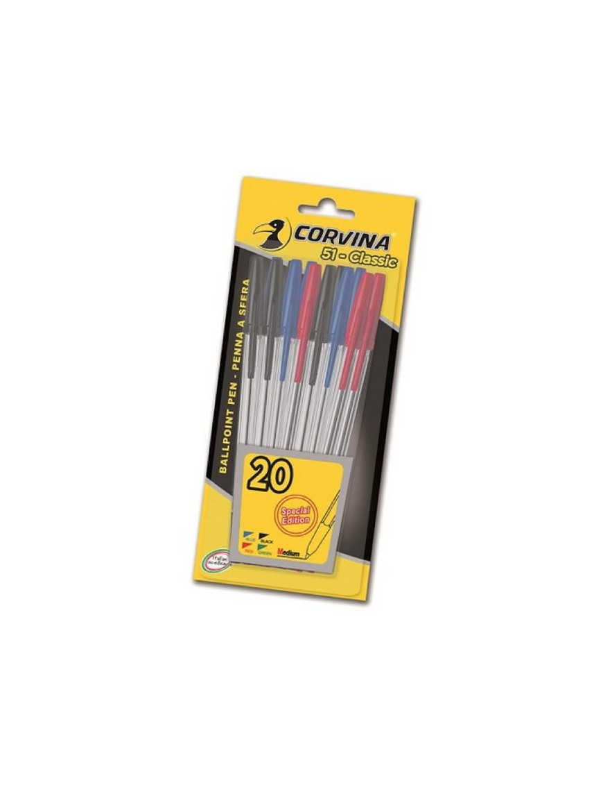 CORVINA CLASSIC BALLPOINT PEN 20 pieces