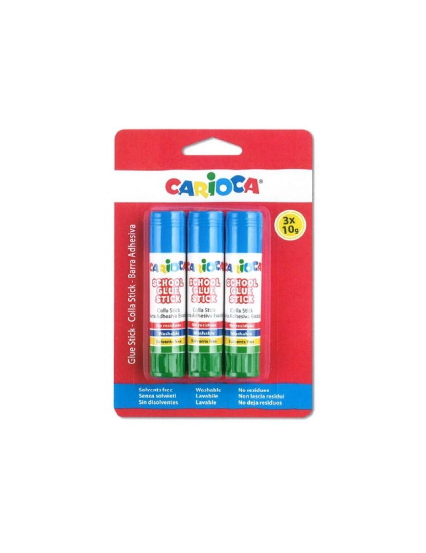 CARIOCA GLUE STICK 3 pieces 10gr
