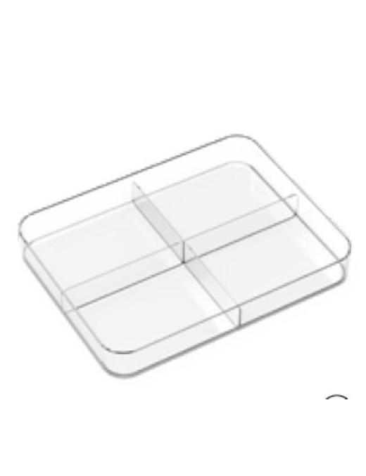 4-SHELF STORAGE ORGANIZER 32x25x5 CENTIMETERS