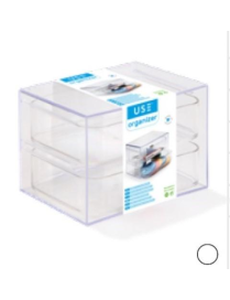 ORGANIZER PORTAOGGETTI BAGNO 19x14x13 CENTIMETRI