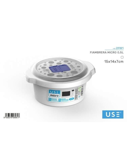 MICROWAVE SAUCEPAN 0.5 LITERS