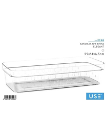 EMMA CRISTAL CESTINO 29x14x6,5 CENTIMETRI