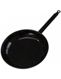 THE IDEAL INDUCTION GLAZED PAN 1 HANDLE 36 CENTIMETERS