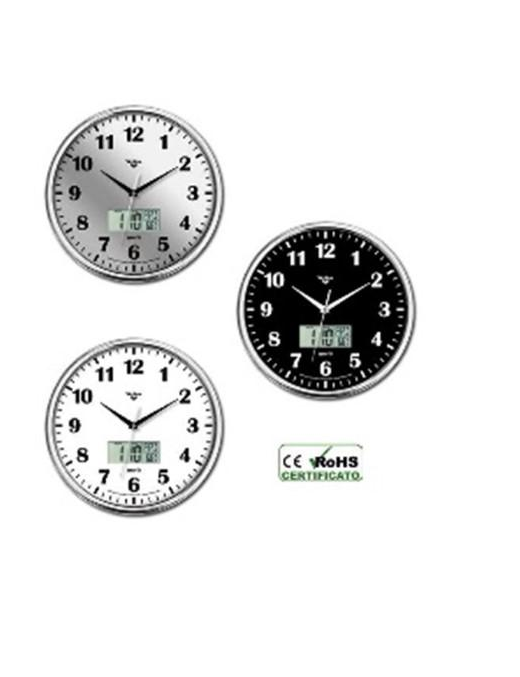 LCD WALL CLOCK DIAMETER 30 CENTIMETERS