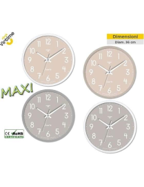 OROLOGIO PARETE ABS DIAMETRO 36 CENTIMETRI MAXI