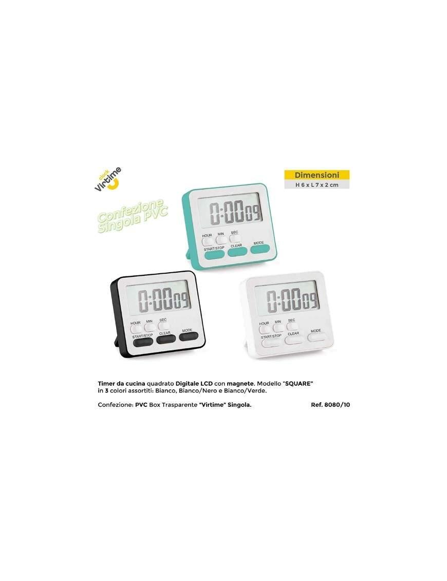 TIMER CUCINA LCD CON MAGNETE