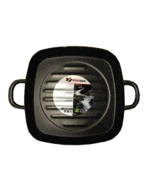 GRANITE LINE INDUCTION GRILL PAN 28x28 2 HANDLES