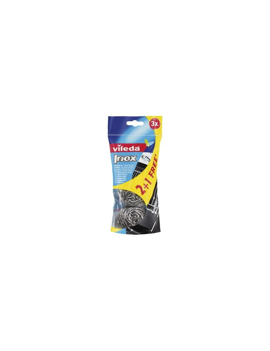 VILEDA RETINA INOX SPIRALE 3 PEZZI