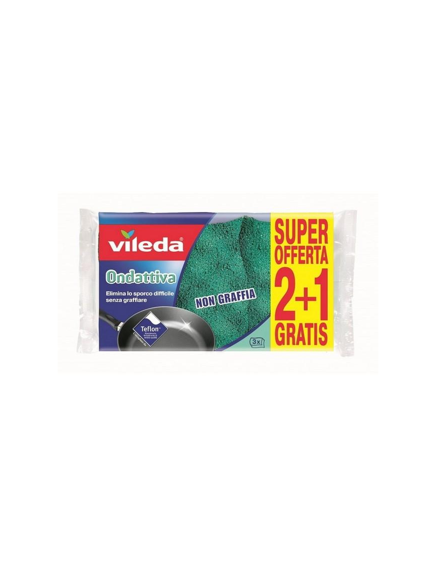 VILEDA SPUGNA ONDATTIVA 3 PEZZI