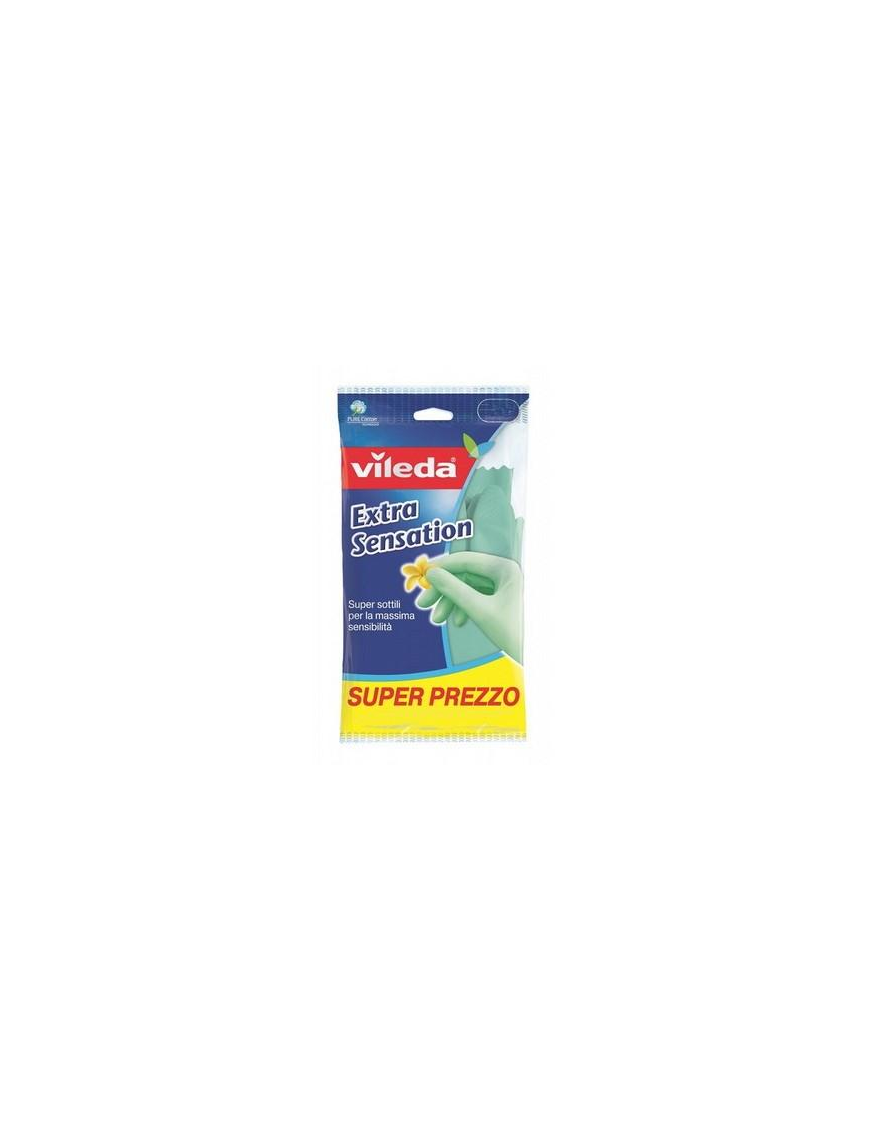 VILEDA EXTRA SENSATION GLOVES SIZE S