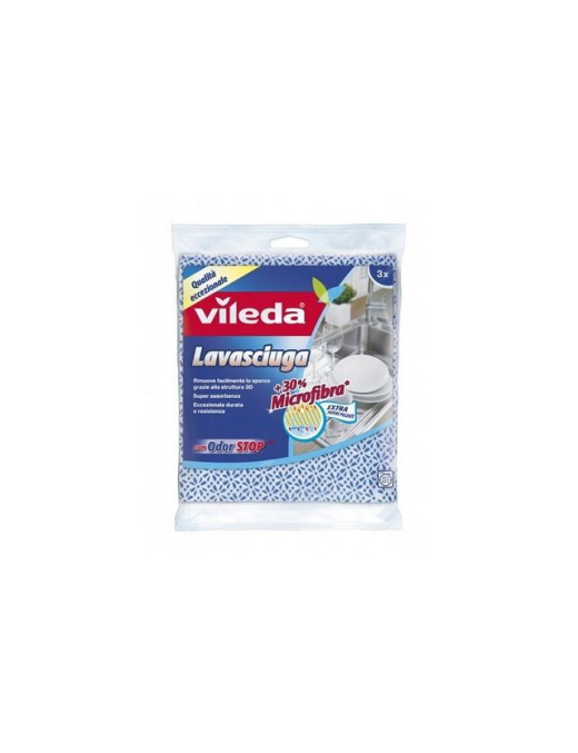 VILEDA PANNO LAVASCIUGA 3 PEZZI