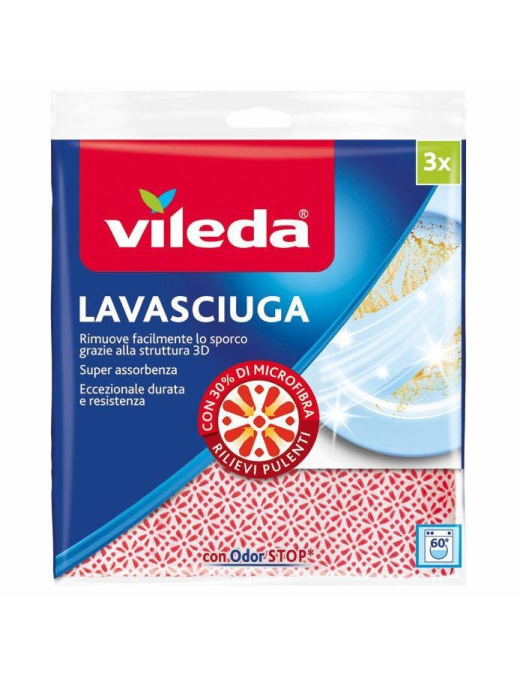 VILEDA PANNO LAVASCIUGA 3 PEZZI