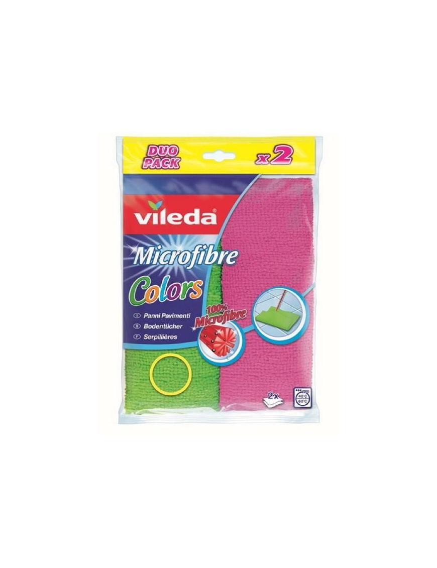 VILEDA MICROFIBRE PANNO PAVIMENTI 2 PEZZI