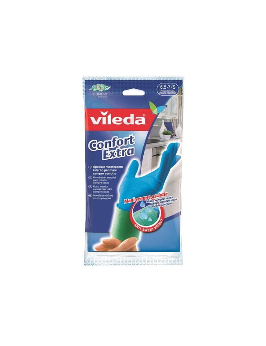 VILEDA EXTRA COMFORT GLOVES SIZE S