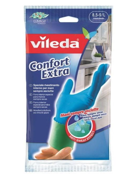 VILEDA GUANTI CONFORT EXTRA TAGLIA L