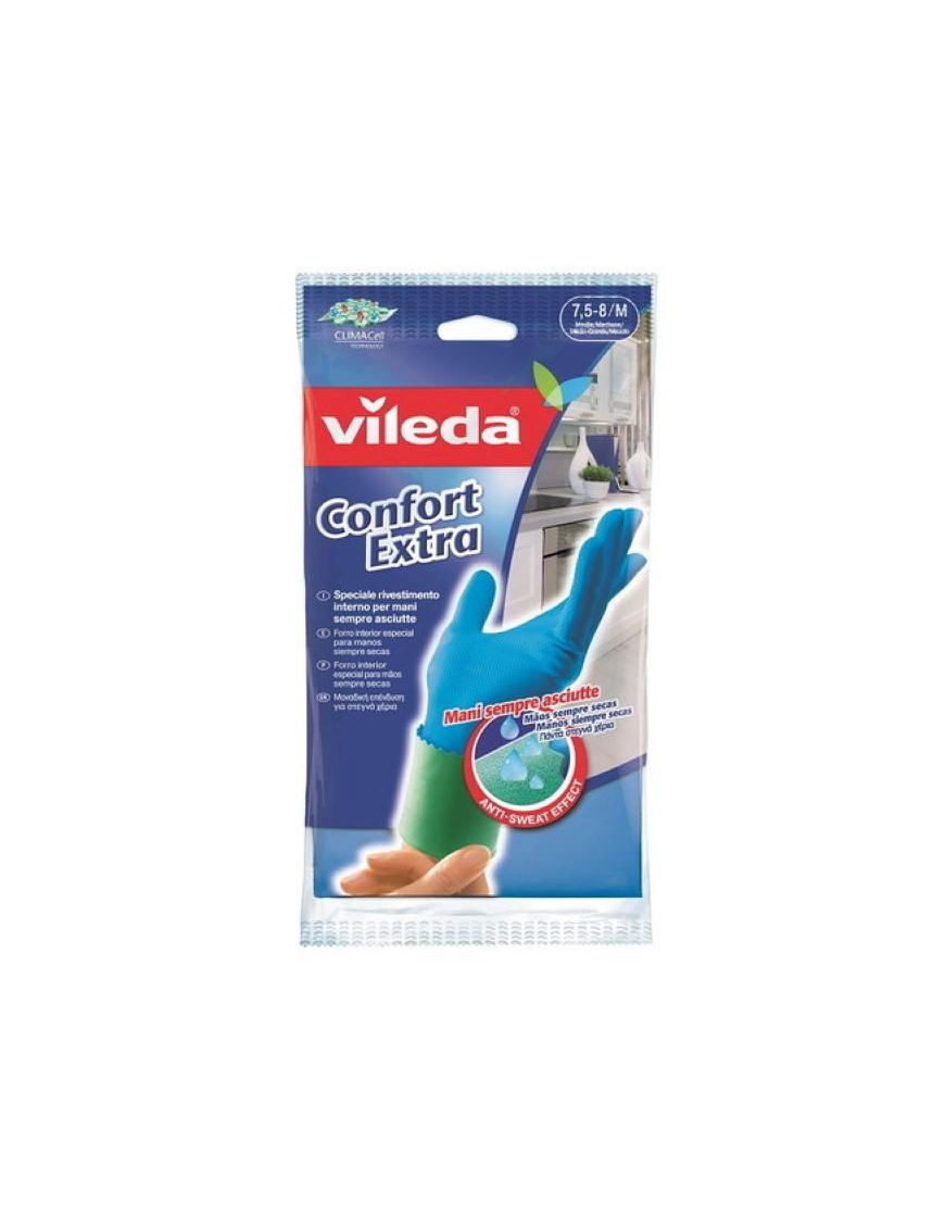 VILEDA EXTRA COMFORT GLOVES SIZE M