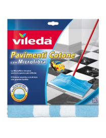 VILEDA PANNO PAVIMENTI COTONE CON MICROFIBRA