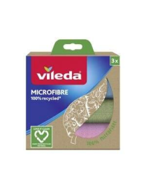 VILEDA PANNO MICROFIBRA RECYCLED 3 PEZZI