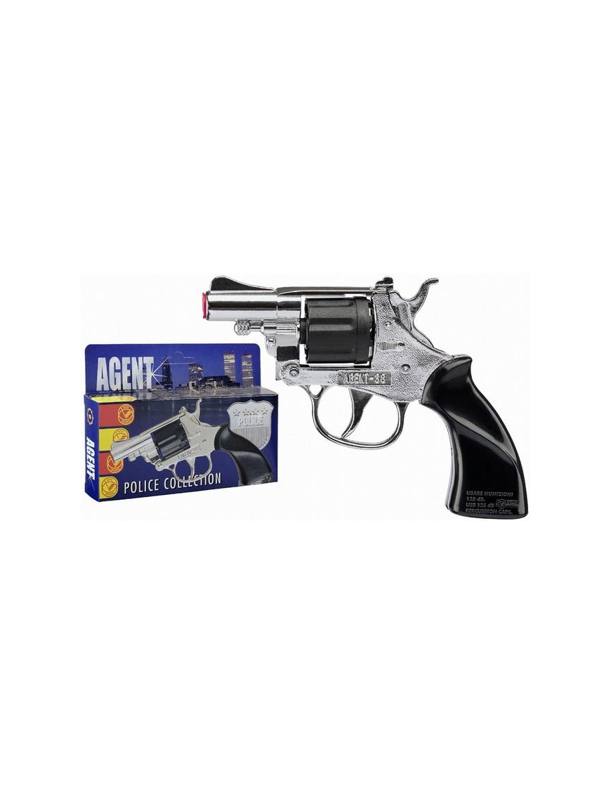 PISTOLA AGENT 38 SILVER 8 COLPI 1580