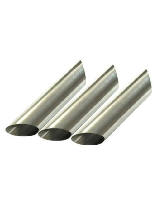 CAN LINE CANNOLI TUBE SHAPE 3 PIECES 13x2.6 CENTIMETERS
