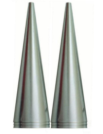 MIGNON CONE SHAPE CAN LINE 6 PIECES 8.5x2.5 CENTIMETERS