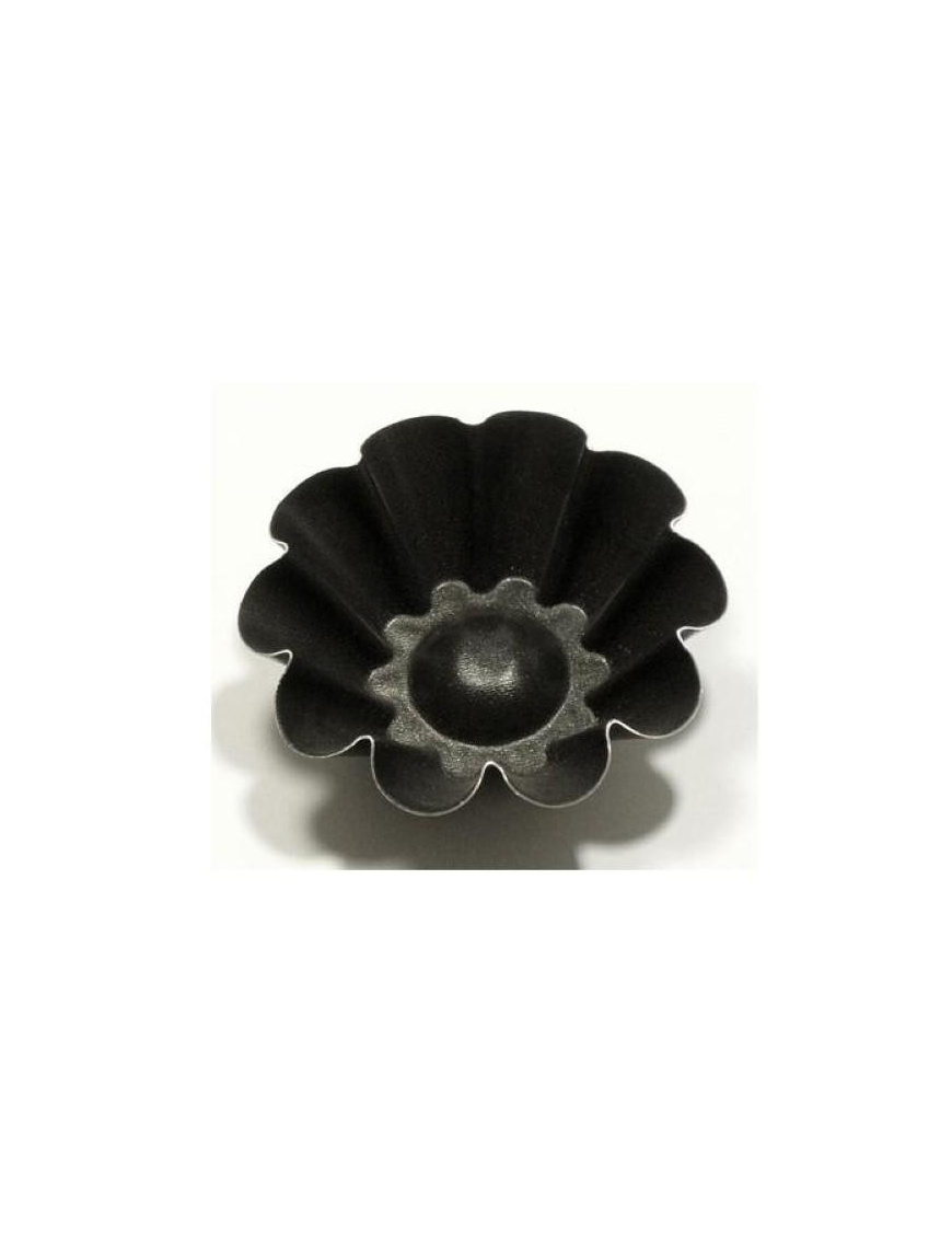 NON-STICK LINE CURLY MAKER WITH RAISED BOTTOM 6 PIECES 6.8 CENTIMETERS