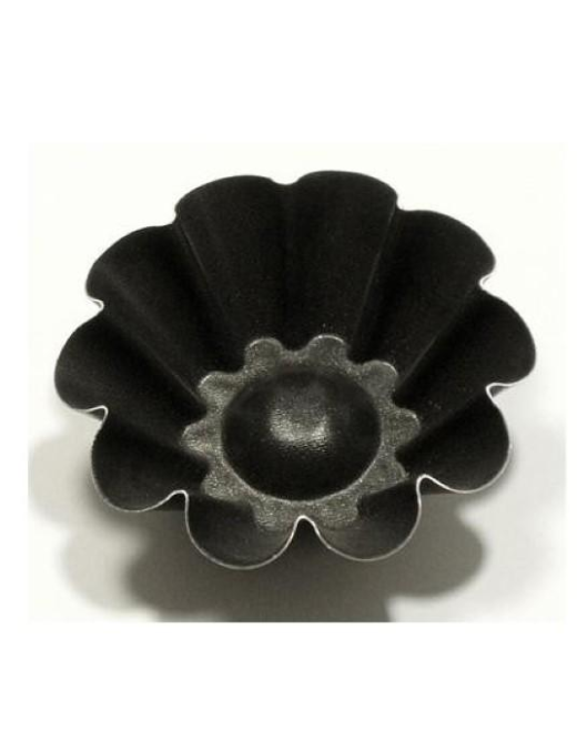 NON-STICK LINE CURLY MAKER WITH RAISED BOTTOM 6 PIECES 6.8 CENTIMETERS