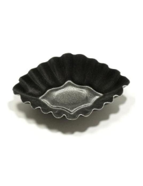 NON-STICK LINE CURLY RHOMBUS CUTTER 6 PIECES 9 CENTIMETERS