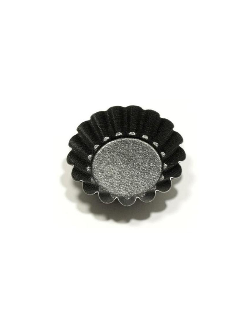 NON-STICK LINE WIDE CURLY CUTTER 6 PIECES 7 CENTIMETERS
