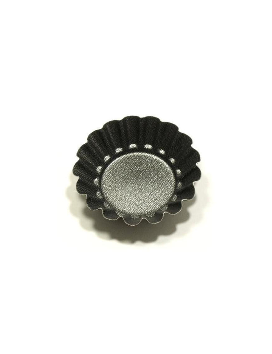 NON-STICK LINE WIDE CURLY CUTTER 6 PIECES 7.5 CENTIMETERS