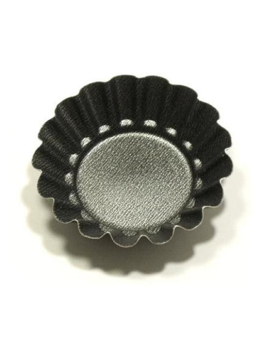 NON-STICK LINE WIDE CURLY CUTTER 6 PIECES 7.5 CENTIMETERS