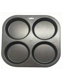 NON-STICK LINE TRAY FOR 4 FOCACCINES 32x32x2 CENTIMETERS
