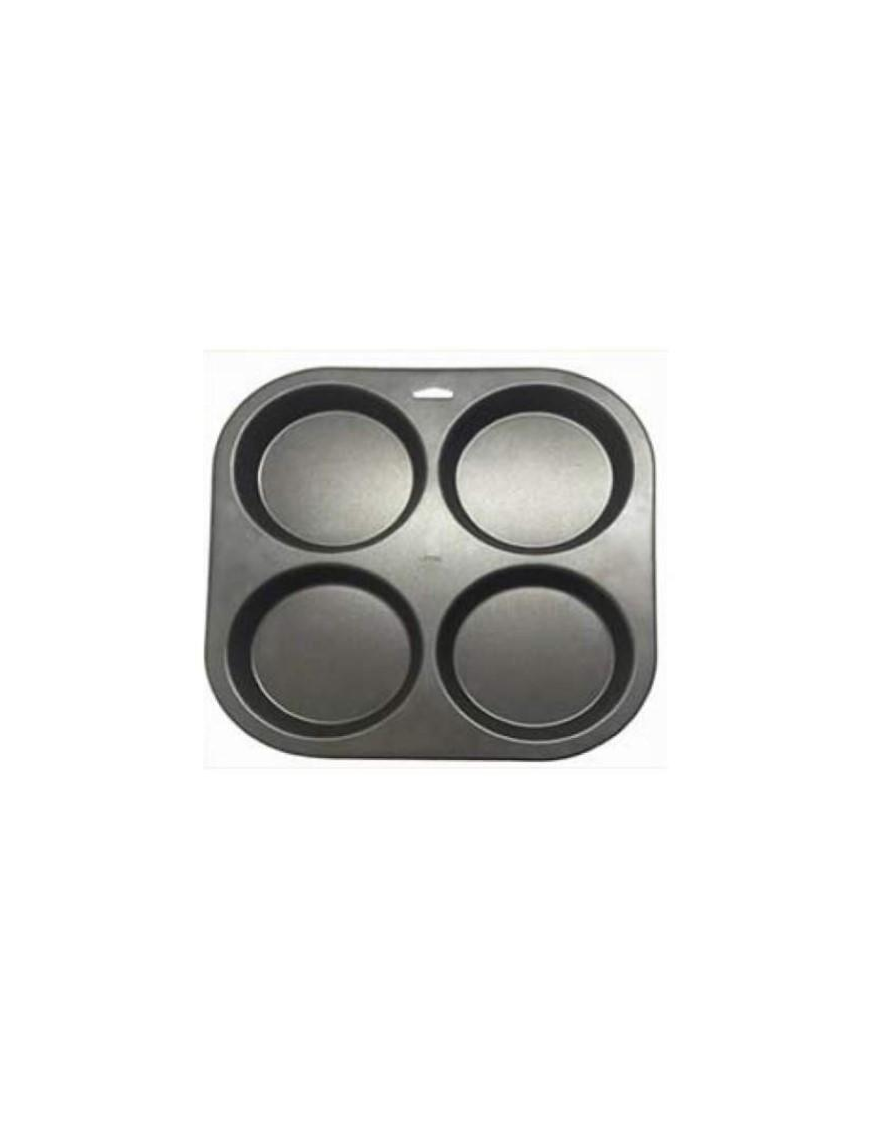 LINEA ANTIADERENTE TEGLIA 4 FOCACCINE 32x32x2 CENTIMETRI