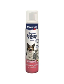 PET LINE DRY FOAM SHAMPOO FOR CATS/DOGS